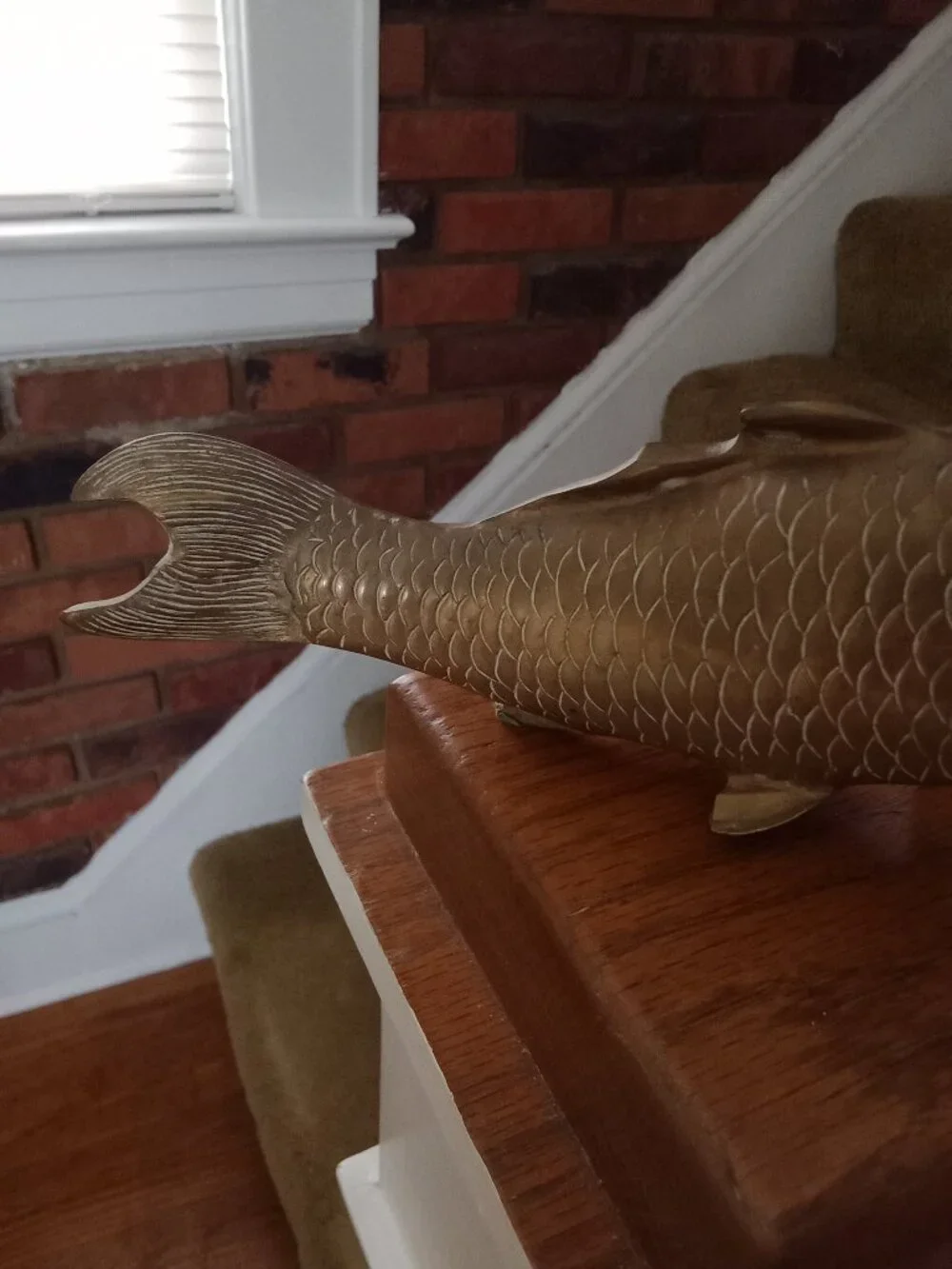 Brass Fish Sculpture